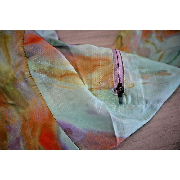 Nike DM7711-379 Women's Sz M Multicolor Tie Dye Lightweight Running Jacket - Picture 8 of 16